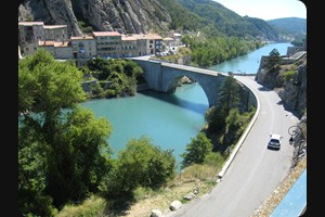 Durance at Sisteron