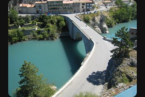 Durance Durchbruch, Sisteron