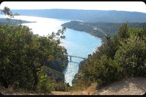 Einmündung Gorges du Verdon