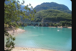 Einmündung Gorges du Verdon