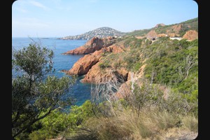 Between Cannes and Saint-Raphael