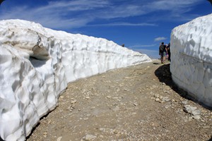 Crossing Patern saddle in June