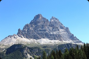 Tre Cime di Lavaredo from the south