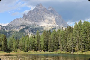 Tre Cime and Lago D'Antorno