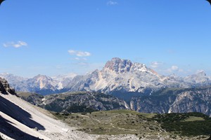 Blick zur Croda Rossa