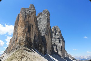 Tre Cime from Patern saddle