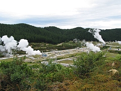 Neuseeland - Wairakei Geothermal Area