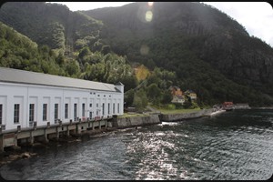 Flørli Kraftwerk, Lysefjord