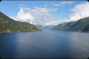 Mautfreier Blick über den Eidfjord